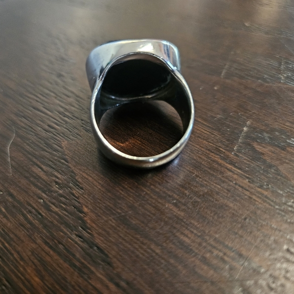 Sterling silver Raw Tourmaline ring - Picture 3 of 5